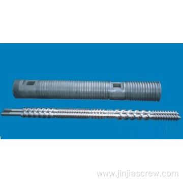 Conical Twin Screw Barrel For PVC Pipe Extrusion